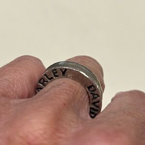 Harley Davidson Sterling Silver Ring